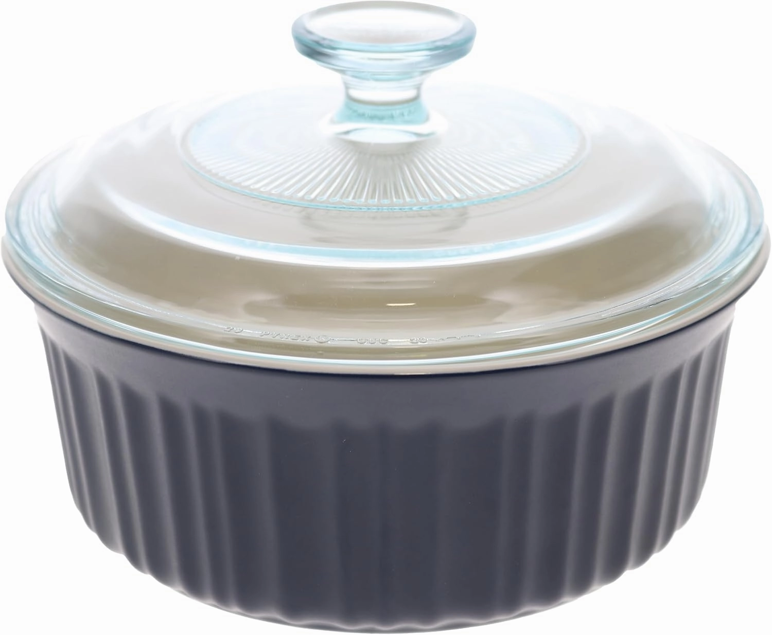 CorningWare 1.5qt/1.4L French Colors Navy Blue Baking Dish with Lid