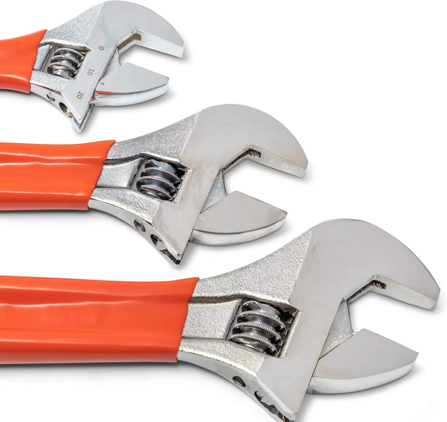 Crescent 3 Piece Adjustable Cushion Grip Wrench Set 6", 8" & 10" - AC26810CV