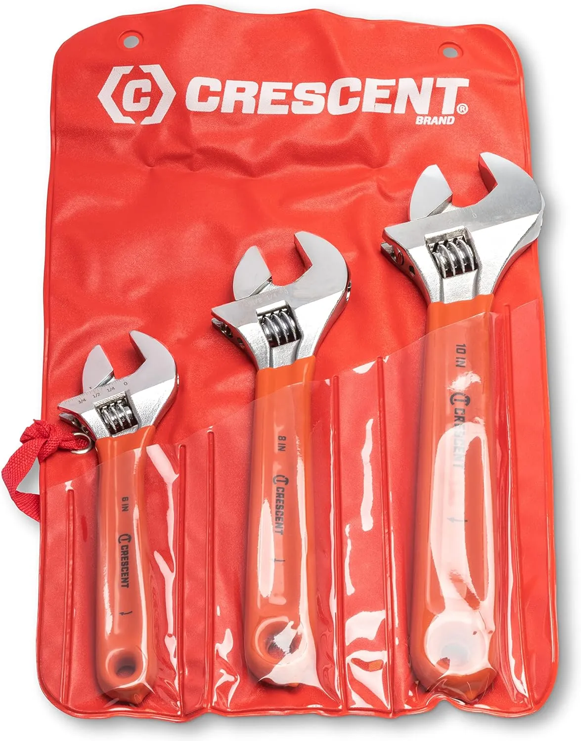 Crescent 3 Piece Adjustable Cushion Grip Wrench Set 6", 8" & 10" - AC26810CV