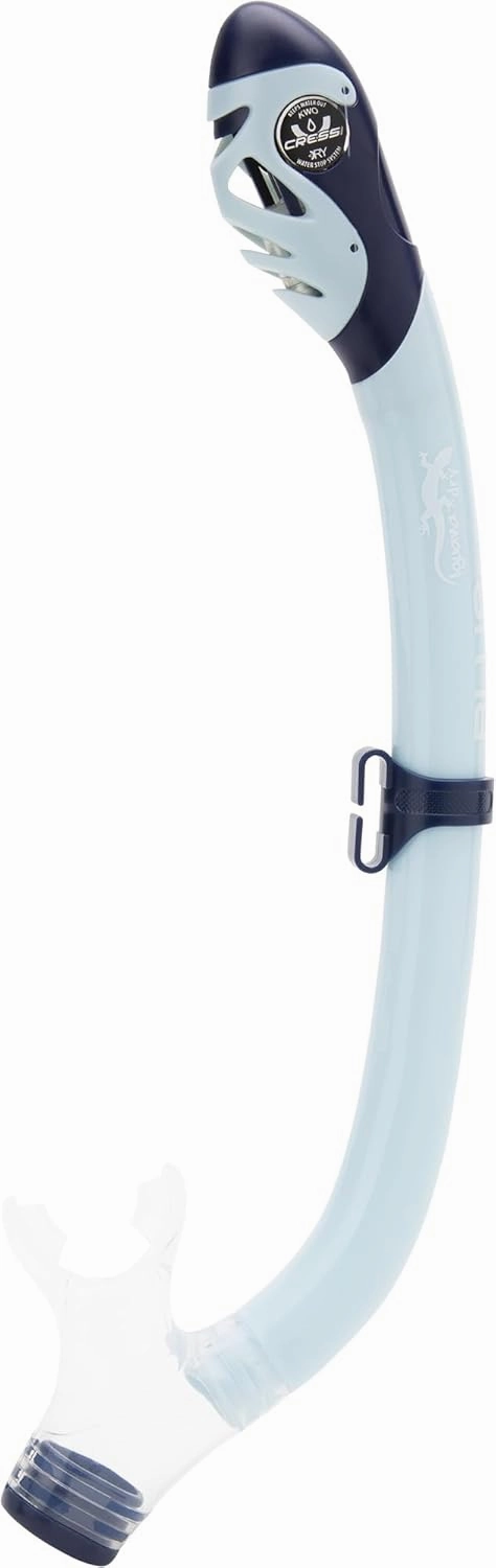 Cressi Kids Snorkeling Set- Short Adjustable Fins, Silicone Mask, and Dry Snorkel- Tinetto Rocks Dry Set- Designed in Italy