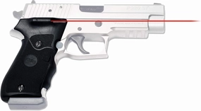 Crimson Trace LG-320 Lasergrips Laser Sight with Heavy Duty Construction and Instinctive Activation for Sig Sauer P220, Defensive Shooting, CCW and Competition
