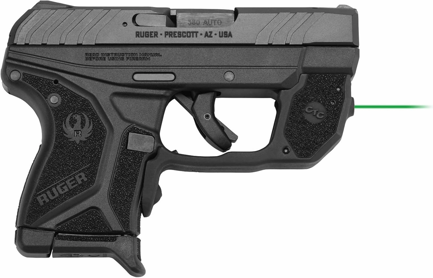 Crimson Trace LG-497 Laserguards with Heavy Duty Construction and Instinctive Activation for Ruger LCP II, Defensive Shooting and Competition