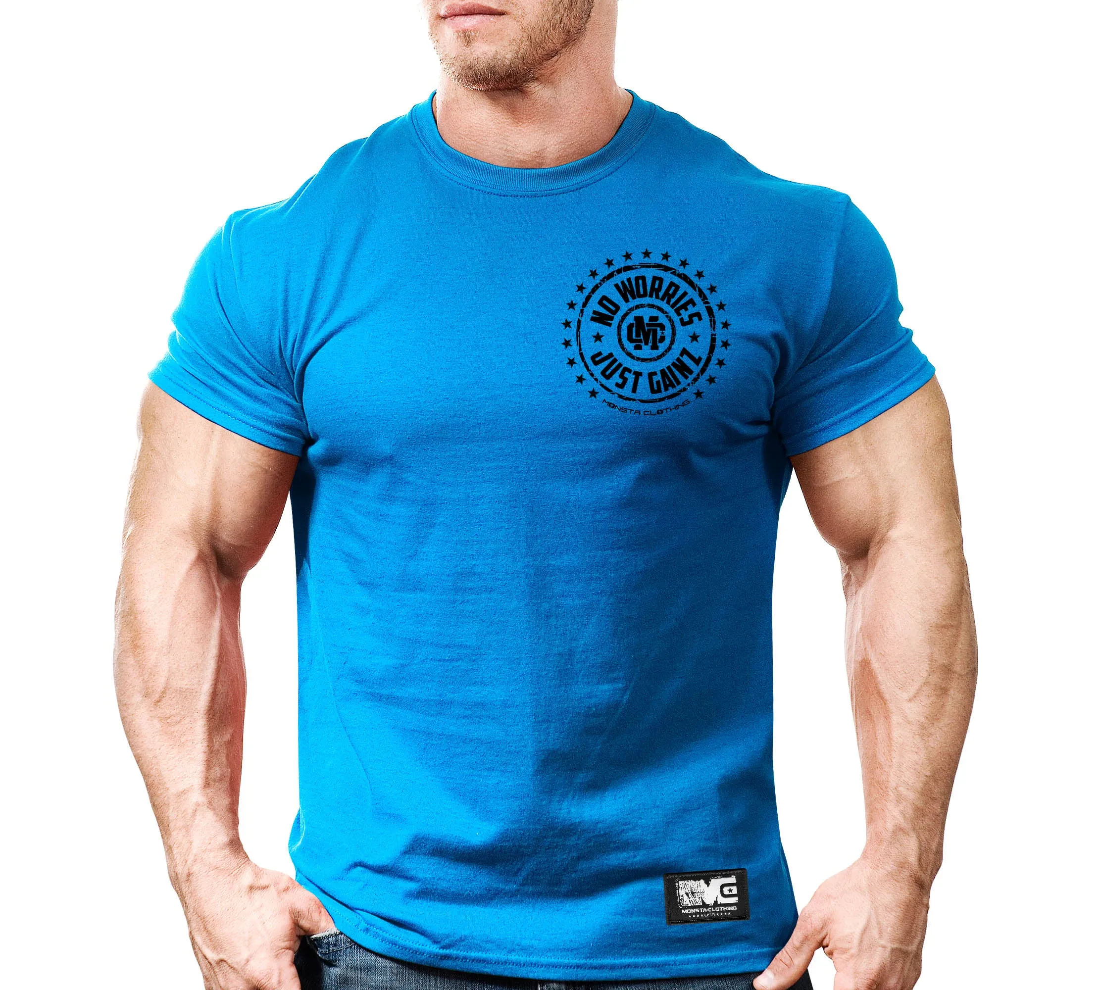 CSS: No Worries-Just Gainz (Crest)-320: Black