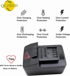 CTC720 Charger and CTB8185 Battery Li-ion 18V 4.0Ah 72Wh CTB7185 CTB8187 Compatible with Snap On Power Tool CT7850 CTL7850 CT8810 CDR7850H