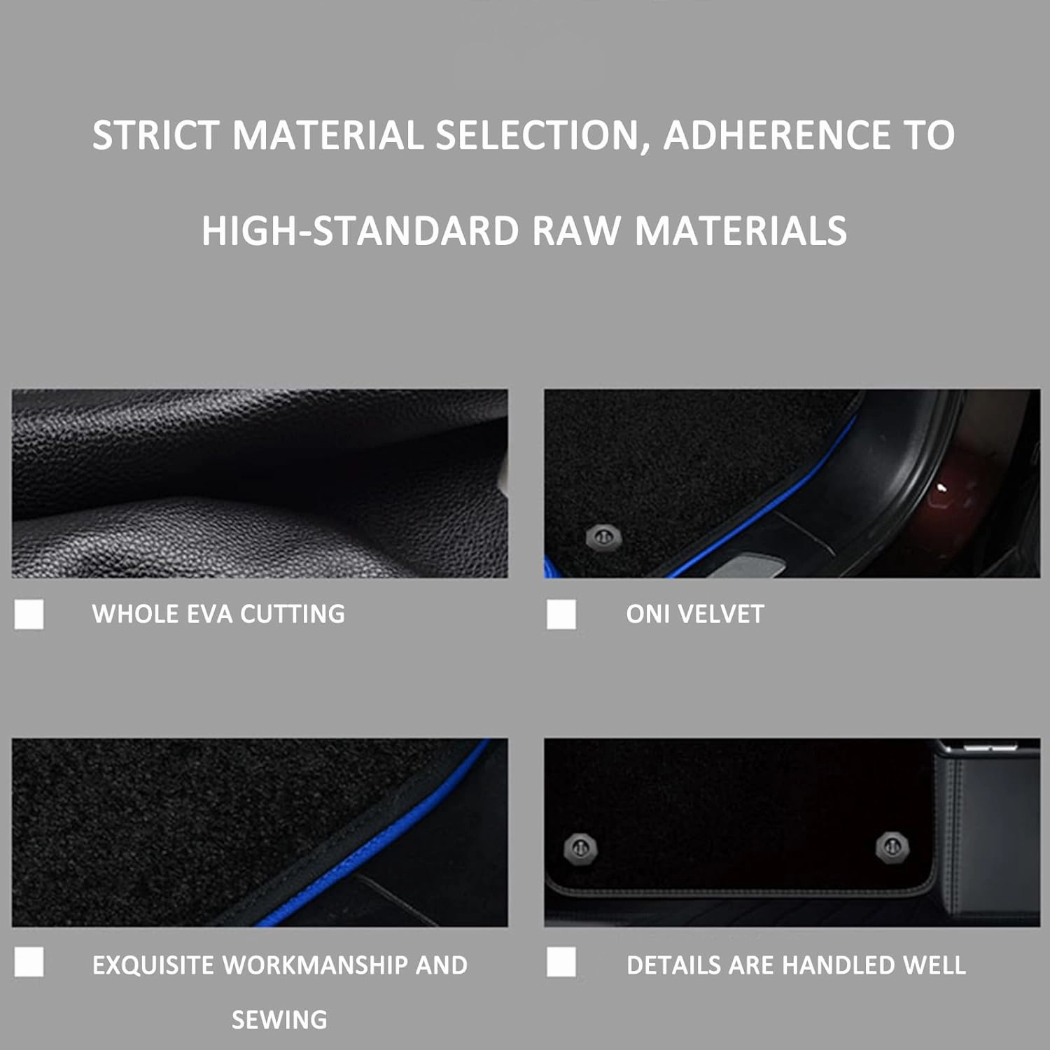 Custom car Floor mats for Lamborghini Gallardo LP 570-4 Blancpain LP570-4 2011 Anti-Slip Real Cowhide Car Mat Set Full Coverage All Weather Car Floor Mats,A