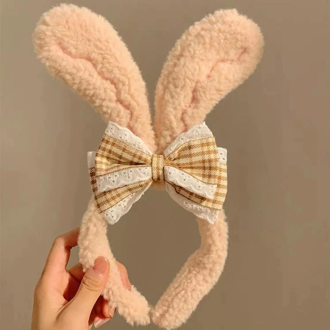 Cute Face Wash Hair Bands Female Cartoon Headwear Hair Band Headband Apply