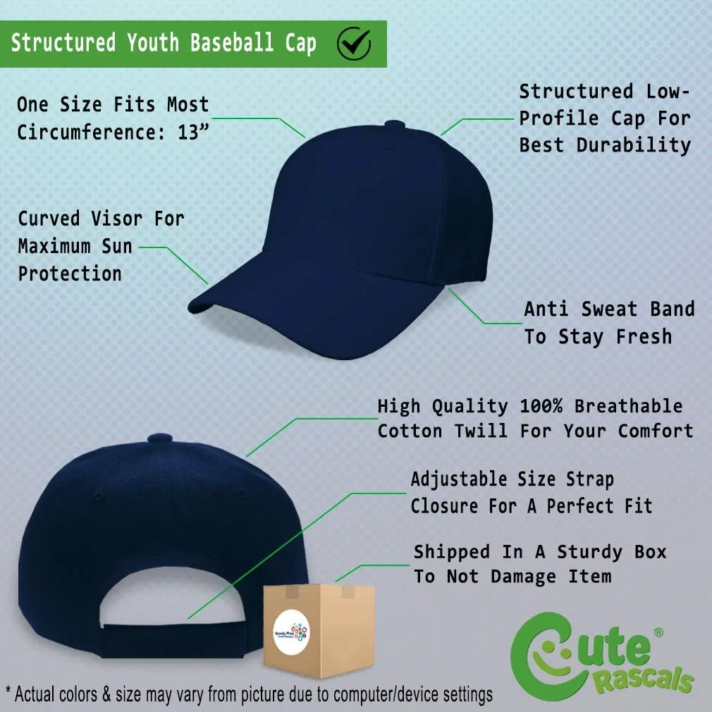 Cute Rascals Kids Toddler Baseball Cap Garbage Truck Green Embroidery Cotton Boys & Girls
