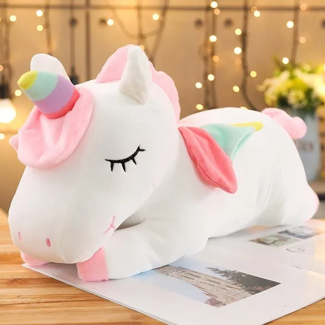 Cute Soft Unicorn Plush Toys 50cm 60cm 80cm