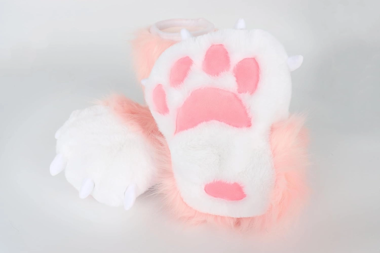 Cute Plush Animal Bear Fursuit Feet Paw Slippers Claw House Shoes Funny Costume Accessories