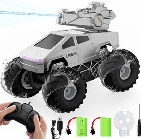 Cyber-Trucks Toy-1/16 Remote Control Monster Trucks Toy, Amphibious 4WD All Terrain Off-Road Waterproof Pickup, 2.4GHZ Vehicles,RC Cars for Boys Age 6 7 8 9 10-12 