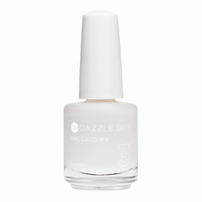 Dazzle Dry Nail Lacquer (Step 3) - Fine China - A sheer milky white. Simple and clean. (0.5 fl oz)