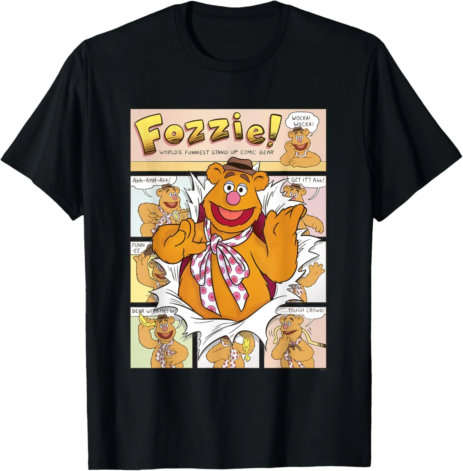 Disney Muppets Fozzie Bear World’s Funniest Stand Up Comic T-Shirt