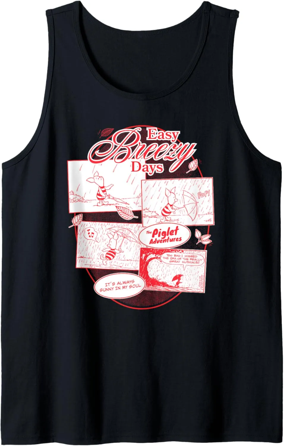 Disney Winnie the Pooh Easy Breezy Days Piglet Adventures Tank Top