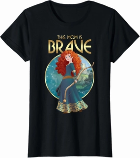 Disney Pixar Brave Mother's Day You Are Brave Merida Logo T-Shirt