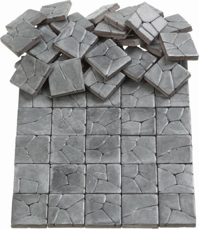 Dollhouse Flooring, Miniature Pavement Bricks, 1/12 Scale Accessories, Mini Bricks for Landscaping, REDUCIO!