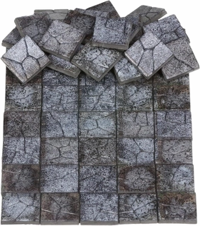 Dollhouse Flooring, Miniature Pavement Bricks, 1/12 Scale Accessories, Mini Bricks for Landscaping, REDUCIO!