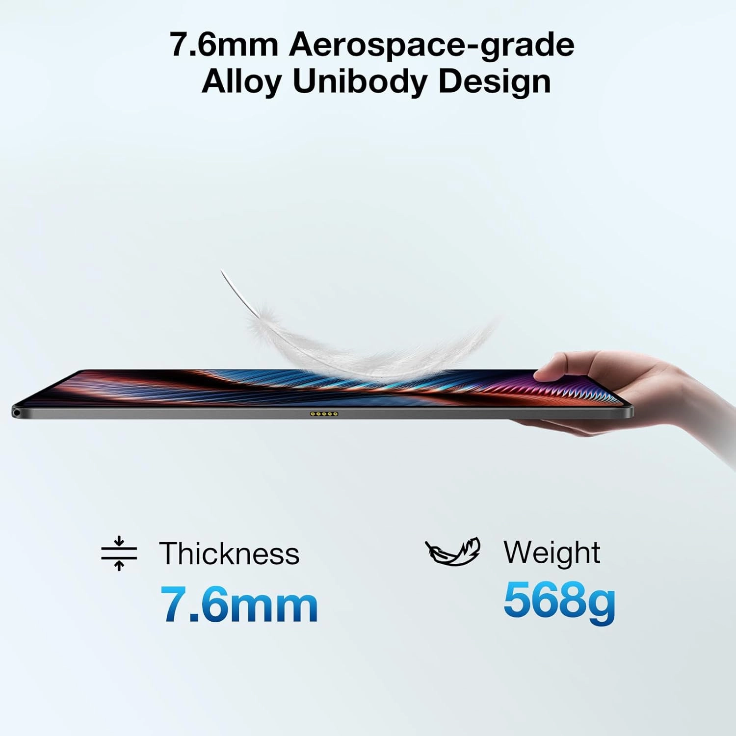 DOOGEE T40PRO 12 inch Tablet, Android 14 Tablets with 10800mAh Battery【Helio G99】 Octa Core Gaming Tablet,20GB RAM 512GB ROM/2TB TF 2.4K FHD IPS Touch Screen,Quad Speakers/BT 5.0/GPS/18W Fast Charge
