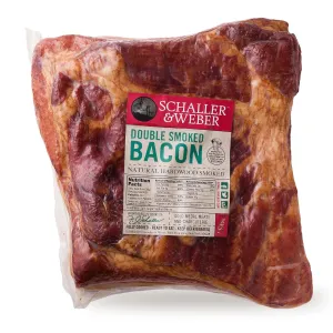 Double Smoked Bacon Slab by Schaller & Weber. 16 oz (2)