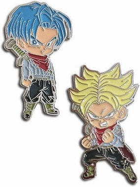 Dragon Ball Super - Future Trunks & Ss Future Trunks Enamel Pins