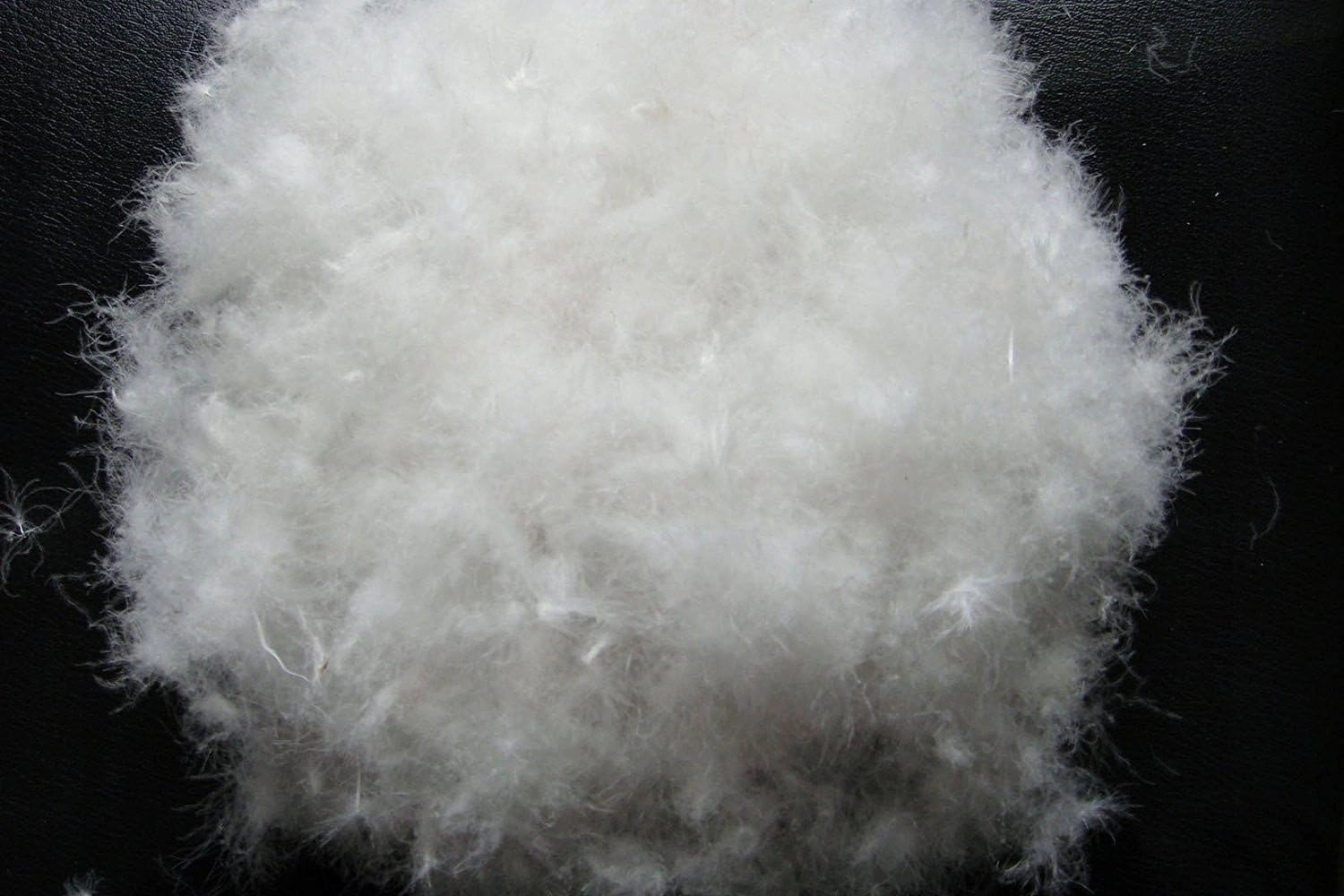 Dream Solutions USA 50/50 Hungarian White Goose Down Stuffing - 1/2 lb - Fill Comforters, Pillows, Jackets and More - Ultra-Plush Hungarian Softness-Make Your Own Pillow