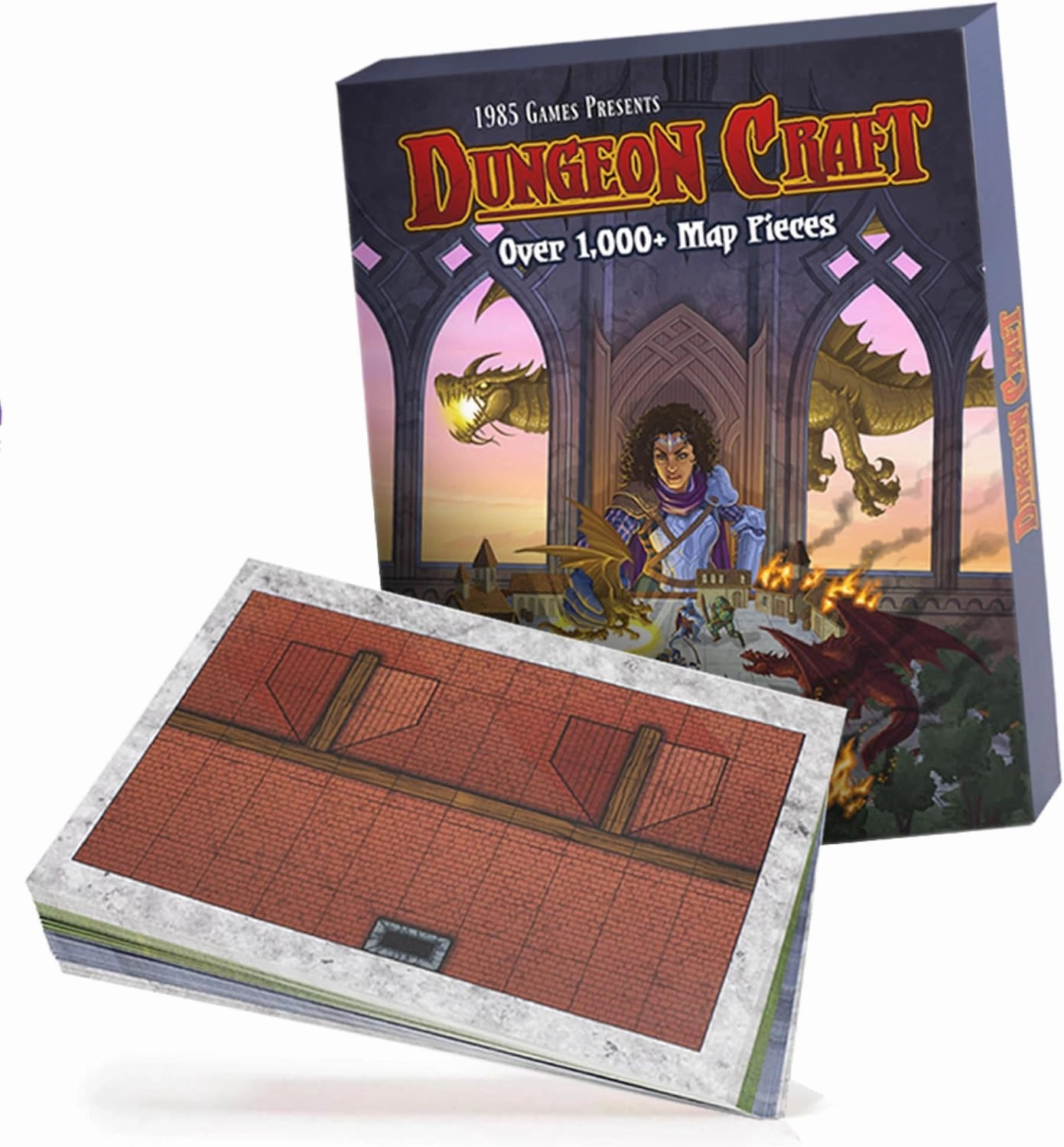 Dungeon Craft Board Game: Volume 1 Loose Leaf Inside a Custom Box, Water Resistant, Dry Erase by 1985 Games