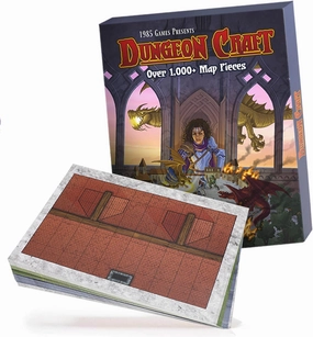 Dungeon Craft Board Game: Volume 1 Loose Leaf Inside a Custom Box, Water Resistant, Dry Erase by 1985 Games