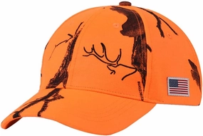 EDTREK Elite Youth High Performance Hunting Hat - Boys Girls Kids Camo Hat and Blaze Orange Baseball Cap