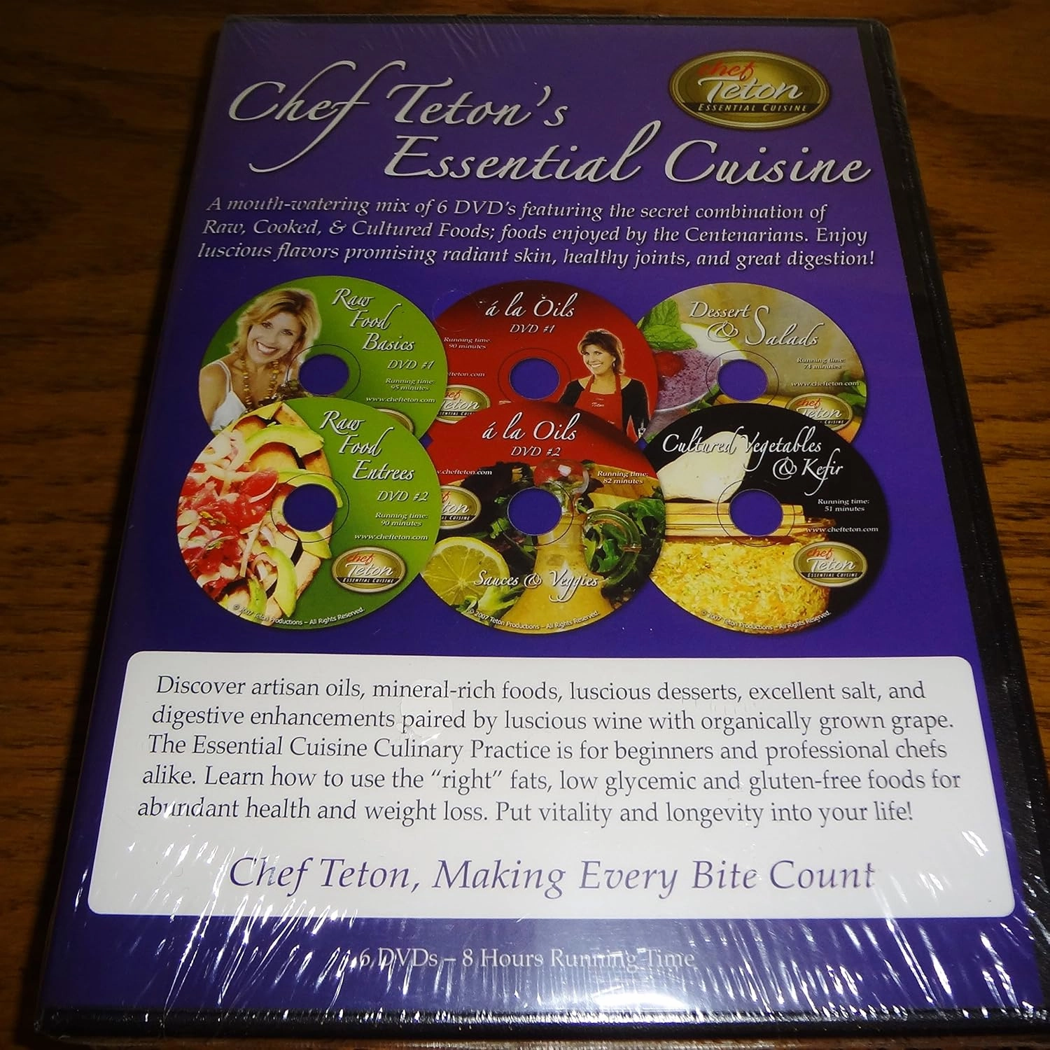 Essential Cuisine Chef Susan Teton 6 DVD Set NEW