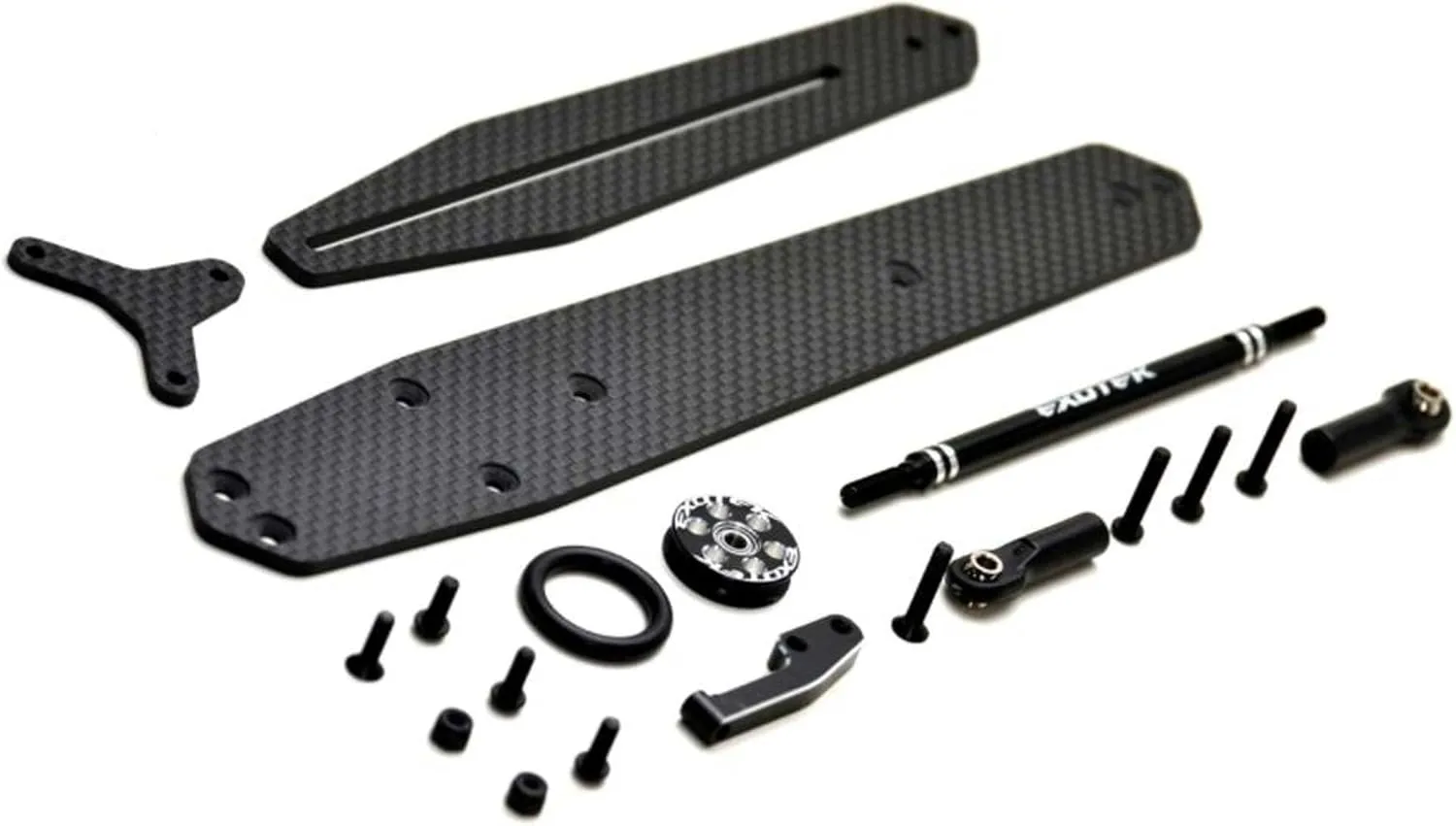 EXOTEK RACING LLC Wheelie Bar Set Adjustable B6.1-B6.2 ETK1960 Electric Car/Truck Option Parts