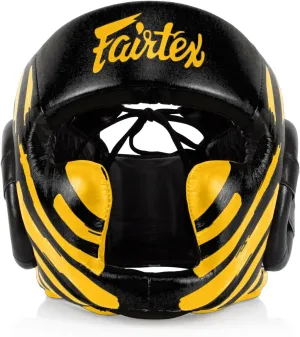 Fairtex Headgear Head Guard Super Sparring HG3, HG10, HG13 Diagonal Vision for Muay Thai, Boxing, Kickboxing