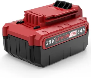 Fancy Buying 6.0Ah 20 Volt PCC685L Replacement Battery for Porter Cable PCC685L PCC680L PCC682L Cordless Power Tools Battery