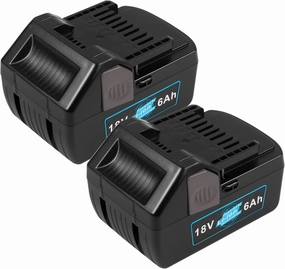 Fancy Buying [2Pack] 18V 6000mAh Replacement Lithium-ion Battery for Hitachi BSL1830 BSL1815X EB1814SL DS18DSAL 33055 330067 330068 330139 330557 Drill Cordless Tool