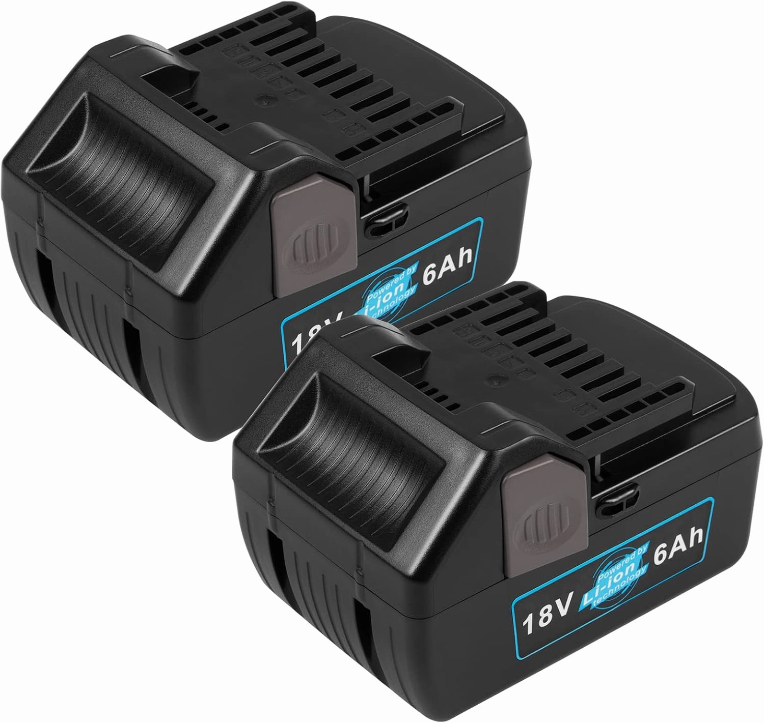Fancy Buying [2Pack] 18V 6000mAh Replacement Lithium-ion Battery for Hitachi BSL1830 BSL1815X EB1814SL DS18DSAL 33055 330067 330068 330139 330557 Drill Cordless Tool