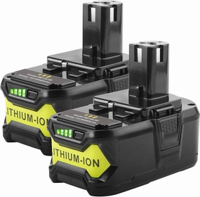 Fancy Buying Upgrade 18V 6.0Ah P108 Battery Replacement for Ryobi 18 Volt Battery Lithium P102 P103 P104 P105 P107 P109 P122,Battery for Ryobi ONE  Cordless Drill Tool (2Pack)