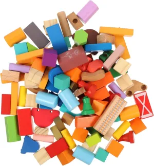 FAVOMOTO Safe 100pcs Large Building Blocks Set for Boys and Girls Perfect for Early Learning Play