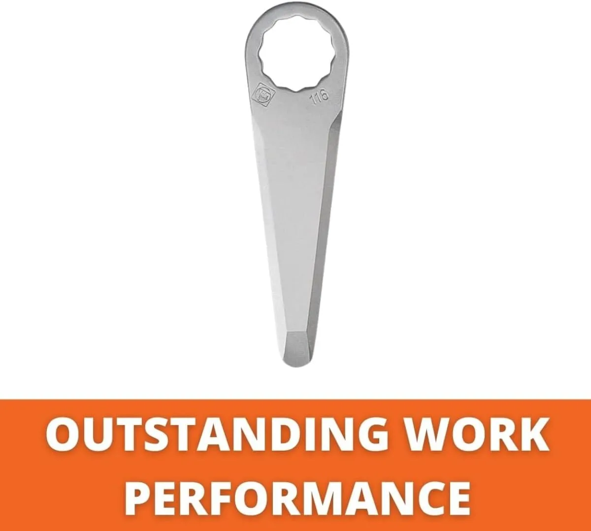 Fein Elongated Pointed Cutter Blade for Precision Work - Durable and Precise for Deep Joint Removal, Smooth, Clean Cuts on MultiMaster Tools, 5-Pack - 63903116011