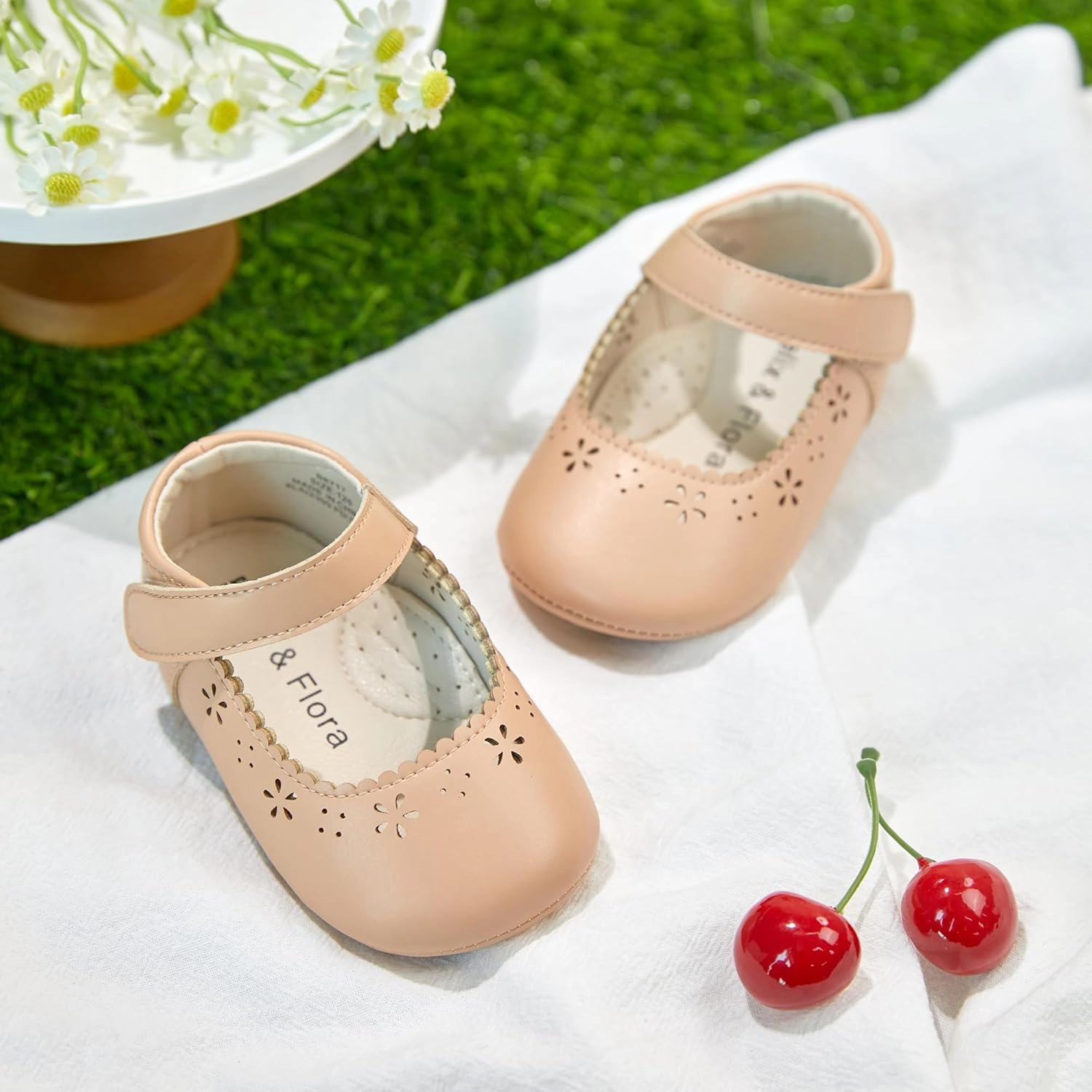 Felix & Flora Soft Sole Baby Shoes - Infant Baby Walking Shoes Moccasinss Rubber Sole Crib Shoes