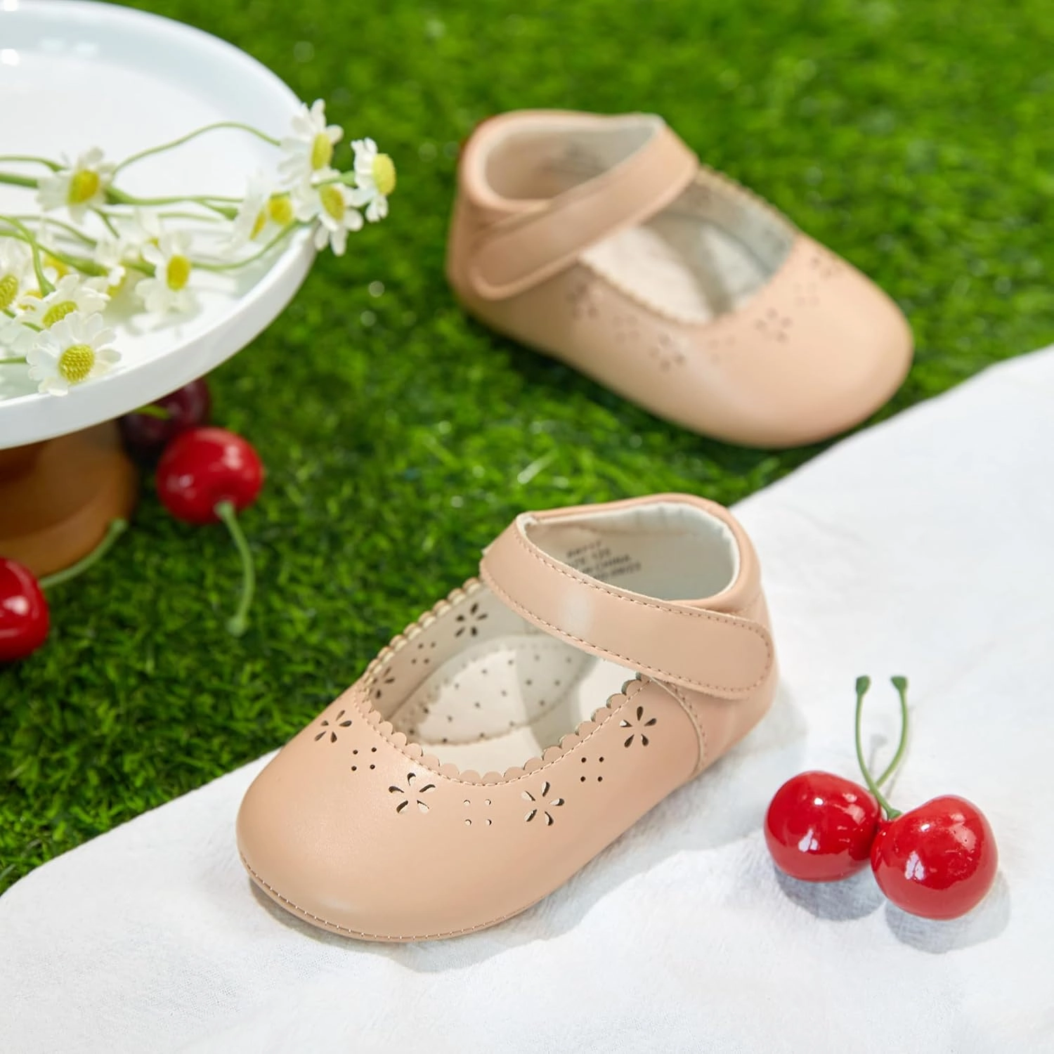 Felix & Flora Soft Sole Baby Shoes - Infant Baby Walking Shoes Moccasinss Rubber Sole Crib Shoes