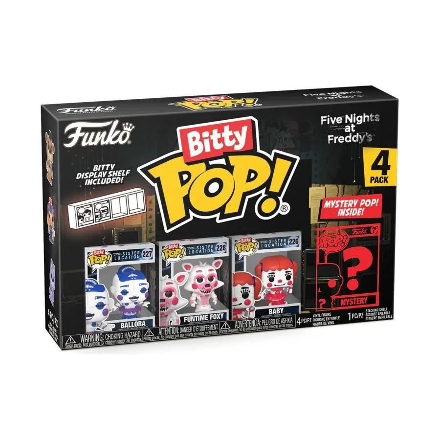 Five Nights at Freddy's - Ballora Bitty Pop! 4-Pack