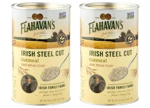 Flahavan's Irish Steel Cut Oatmeal Pack of 2