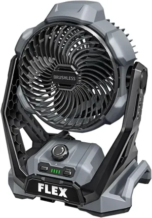 FLEX 24V Brushless Cordless 1,100 CFM Jobsite Fan Tool Only, Battery and Charger Not Included - FX5471-Z