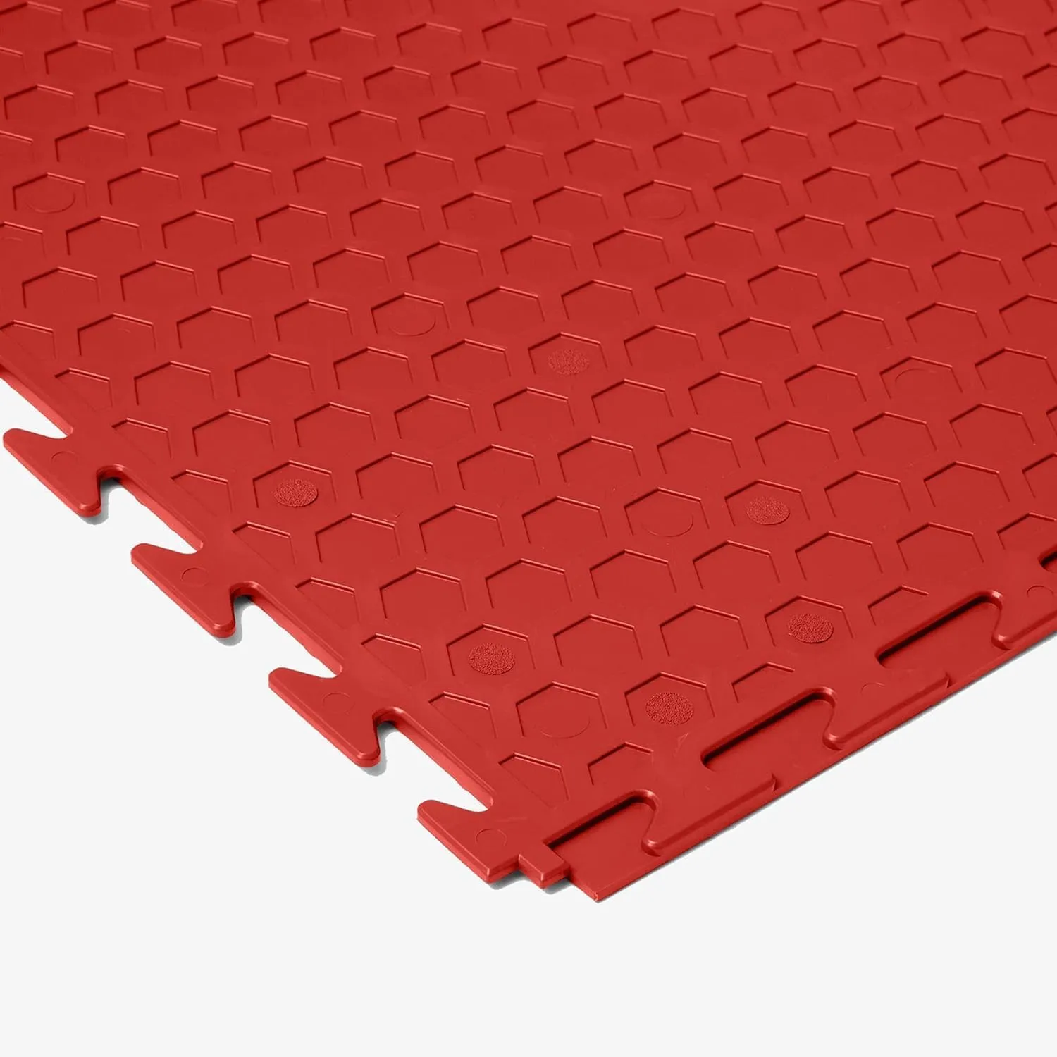 FlooringInc's 4.5mm Flex Nitro Hidden Interlocking Garage Floor Tiles, Flexible PVC Garage Tiles Flooring for a Stronger & Safer Garage, Workshop or Shed, Coin, Terracotta, 8 Tiles (20.5"x20.5")