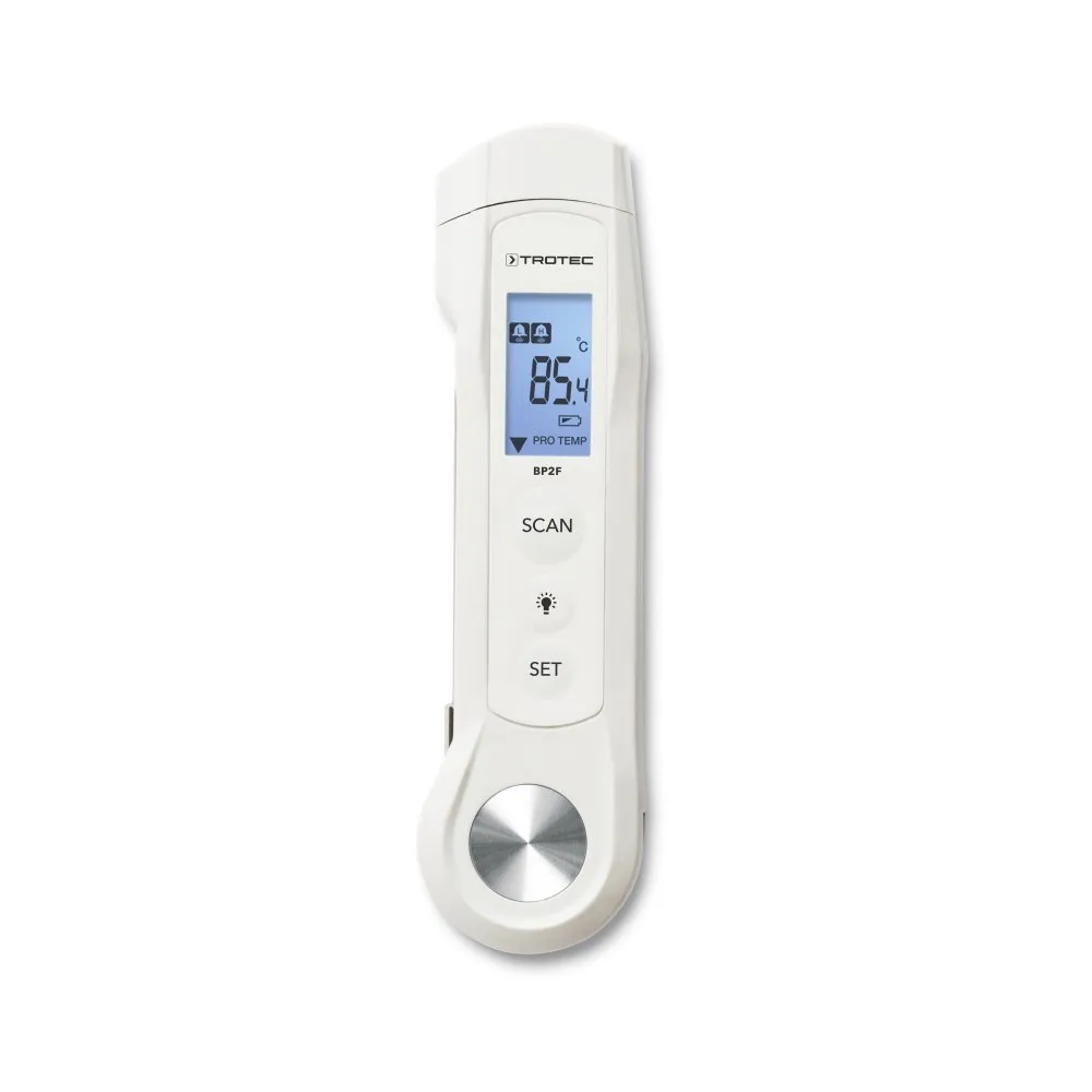 Food Thermometer BP2F: Infrared & Insertion, -40C to  200C, IP65, Alarm, LFGB, DIN 10955:2004, Digital, Battery Powered, Thermometer