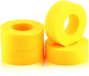 for Crawler for Axial for SCX10 90046 for TRX4 RC Yellow Green Soft TPE Foam 100-105mm 98-105mm 1.9" Wheel Tires RC Car Repair Kit(Yellow)