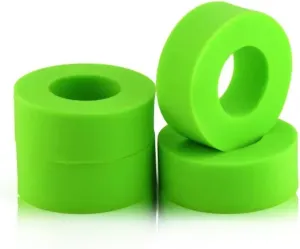 for Crawler for Axial for SCX10 90046 for TRX4 RC Yellow Green Soft TPE Foam 100-105mm 98-105mm 1.9" Wheel Tires RC Upgrade Accessories(Green)