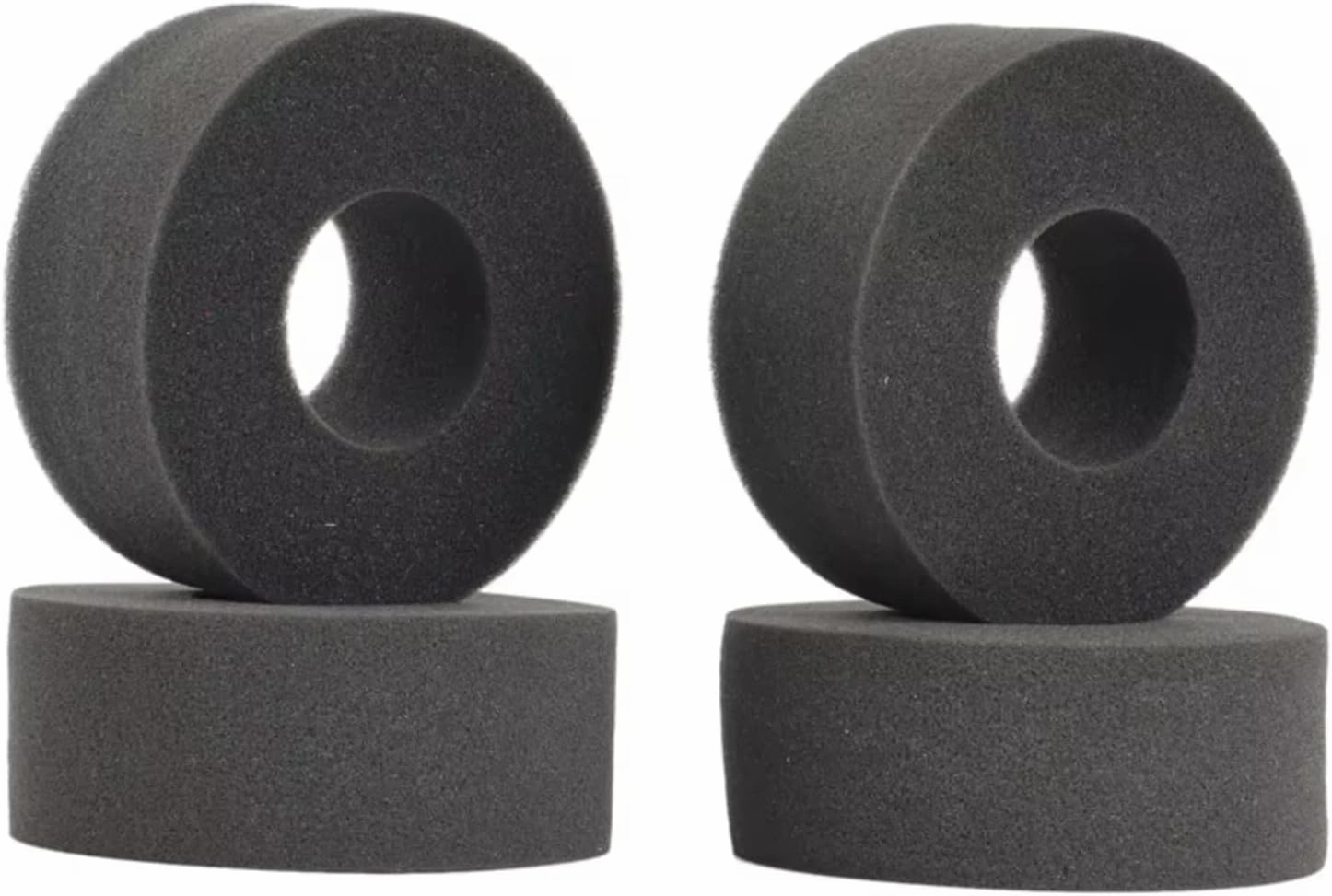 for 1/10 4 PCS 2.2inch Tire Soft Sponge Foam 125-130mm Diameter 2.2 Inch Tires RC Crawler Parts RC Car Accessories