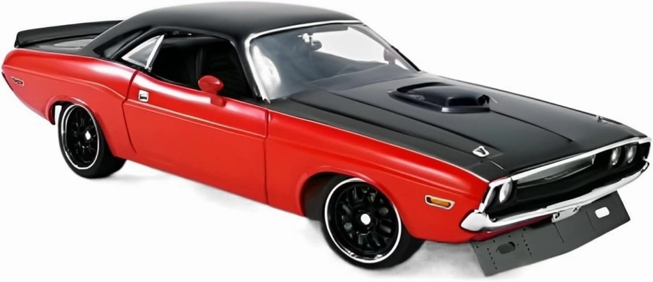 for Challenger R/T 1970 1 18 Alloy Full Open Simulation Car Model Static Metal Collection Ornaments Simulation Vehicle Playset