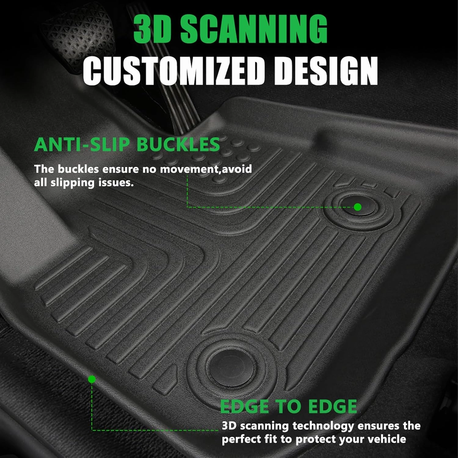 for Nissan Murano Floor Mats 2025,Car Mats for Nissan Murano All Weather Floor Mats Cargo Floor Liner Accessories 2025