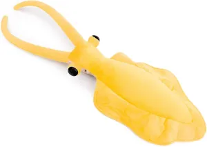 FRANKIEZHOU Realistic Necker Shrimp Plush Toy-Yellow 16.93",Shrimp Stuffed Animal