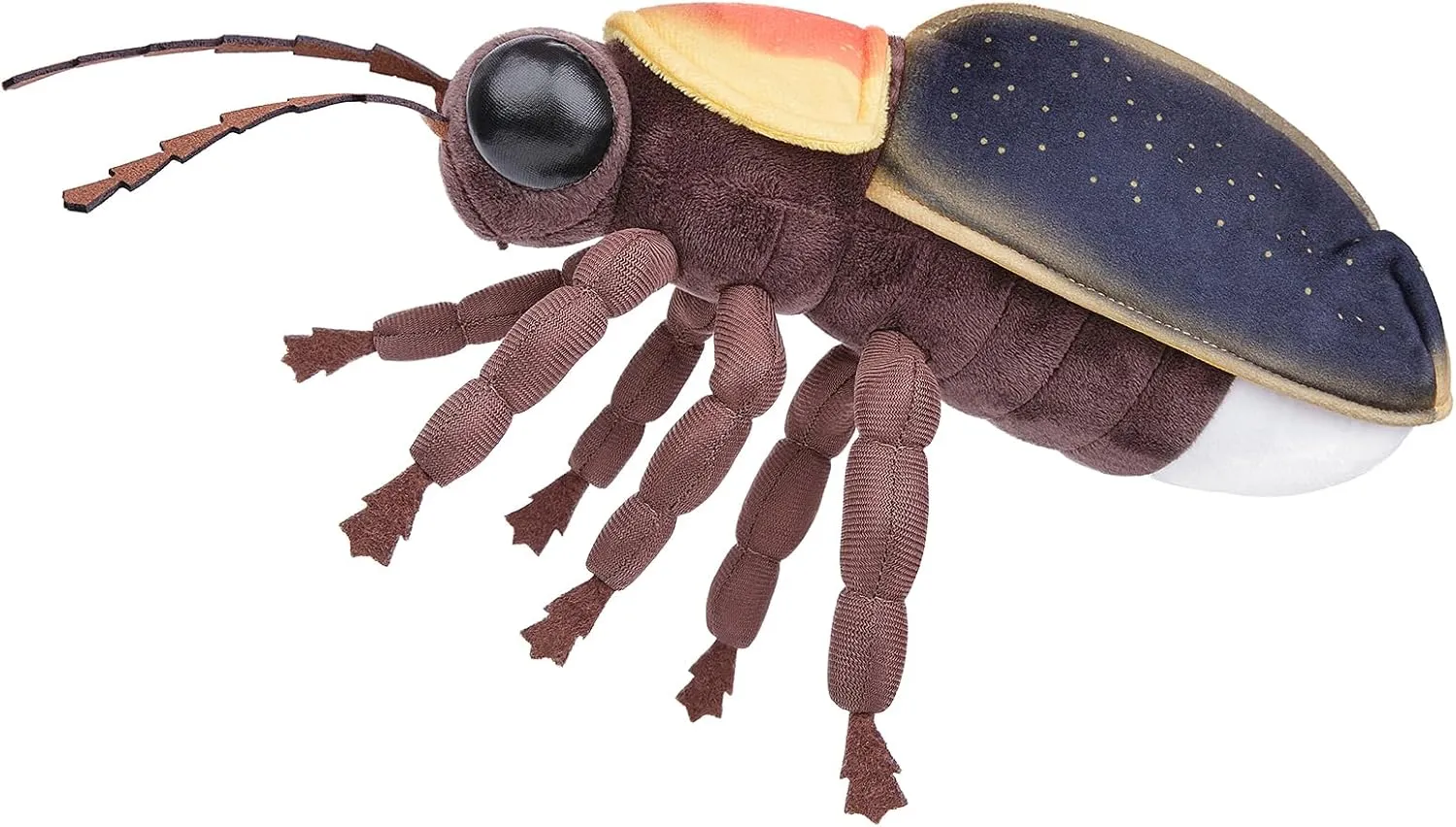 FRANKIEZHOU Simulation Firefly Stuffed Animal-15 inch,Glow in The Dark,Soft Toy for Kids,Home Decor,Hugging Toy